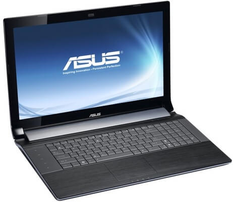 На ноутбуке Asus N73 мигает экран